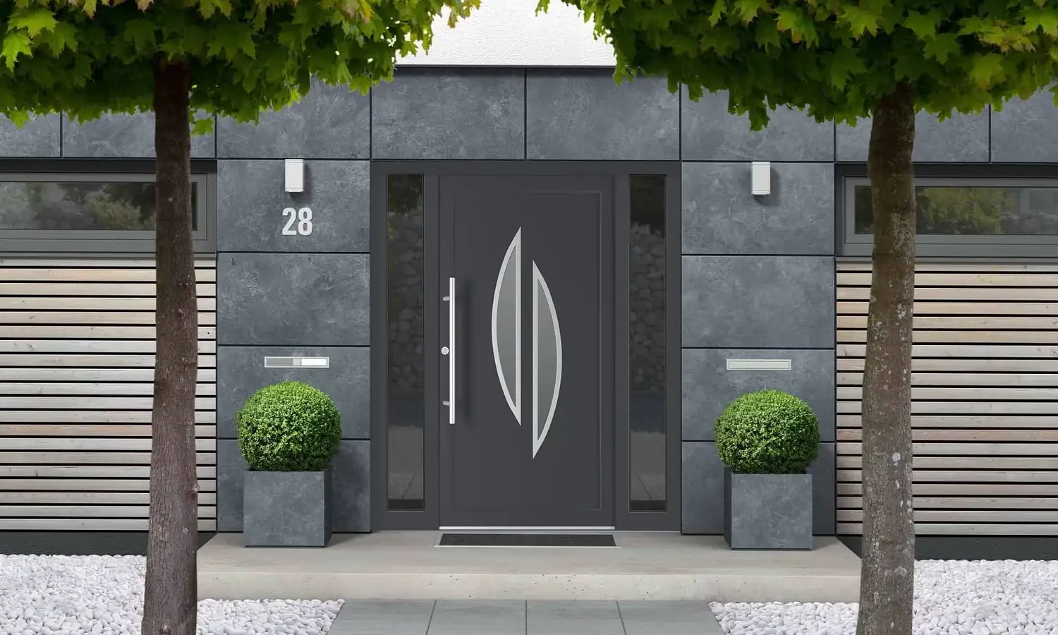 6027 PVC entry-doors models dindecor 6027-pvc  