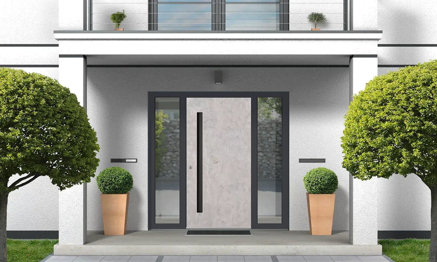 SK06 Beton 🏆 entry-doors models dindecor sk06-beton  