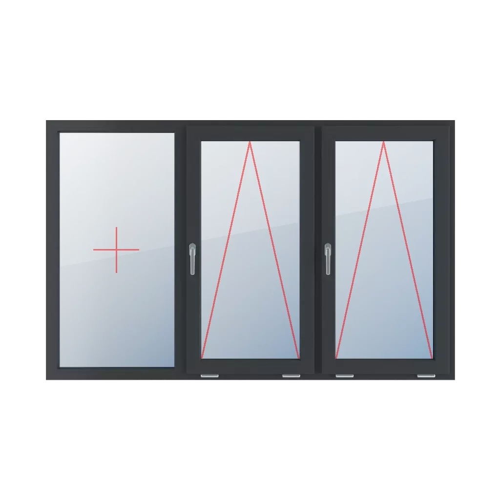 Fixed glazing in the frame, tiltable with a handle on the left side, tiltable with a handle on the left side windows types-of-windows triple-leaf symmetrical-division-horizontally-33-33-33 fixed-glazing-in-the-frame-tiltable-with-a-handle-on-the-left-side-tiltable-with-a-handle-on-the-left-side 