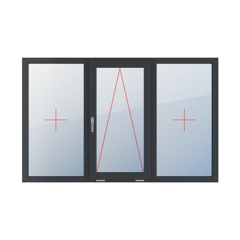 Fixed glazing in the frame, tiltable with a handle on the left side, fixed glazing in the frame windows types-of-windows triple-leaf symmetrical-division-horizontally-33-33-33 fixed-glazing-in-the-frame-tiltable-with-a-handle-on-the-left-side-fixed-glazing-in-the-frame 