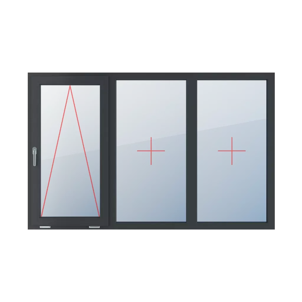 Tiltable with a handle on the left, fixed glazing in the frame, fixed glazing in the frame windows types-of-windows triple-leaf symmetrical-division-horizontally-33-33-33 tiltable-with-a-handle-on-the-left-fixed-glazing-in-the-frame-fixed-glazing-in-the-frame 