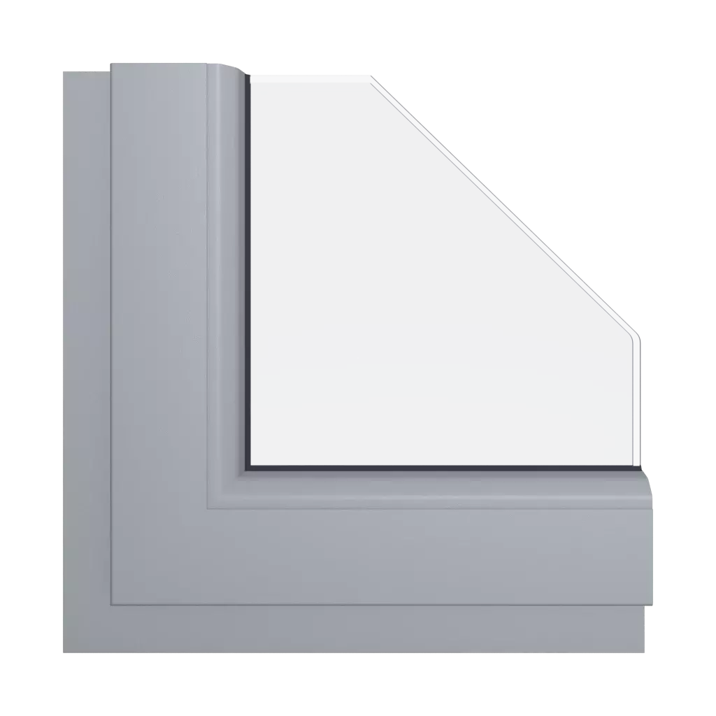 Signal gray smooth windows window-color schuco-colors signal-gray-smooth interior