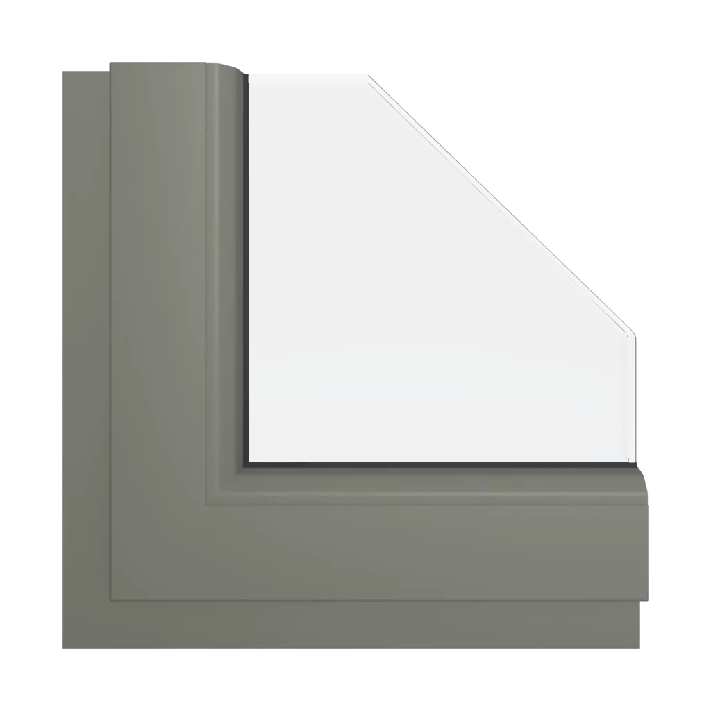 Smooth gray quartz windows window-color gealan-colors smooth-gray-quartz interior