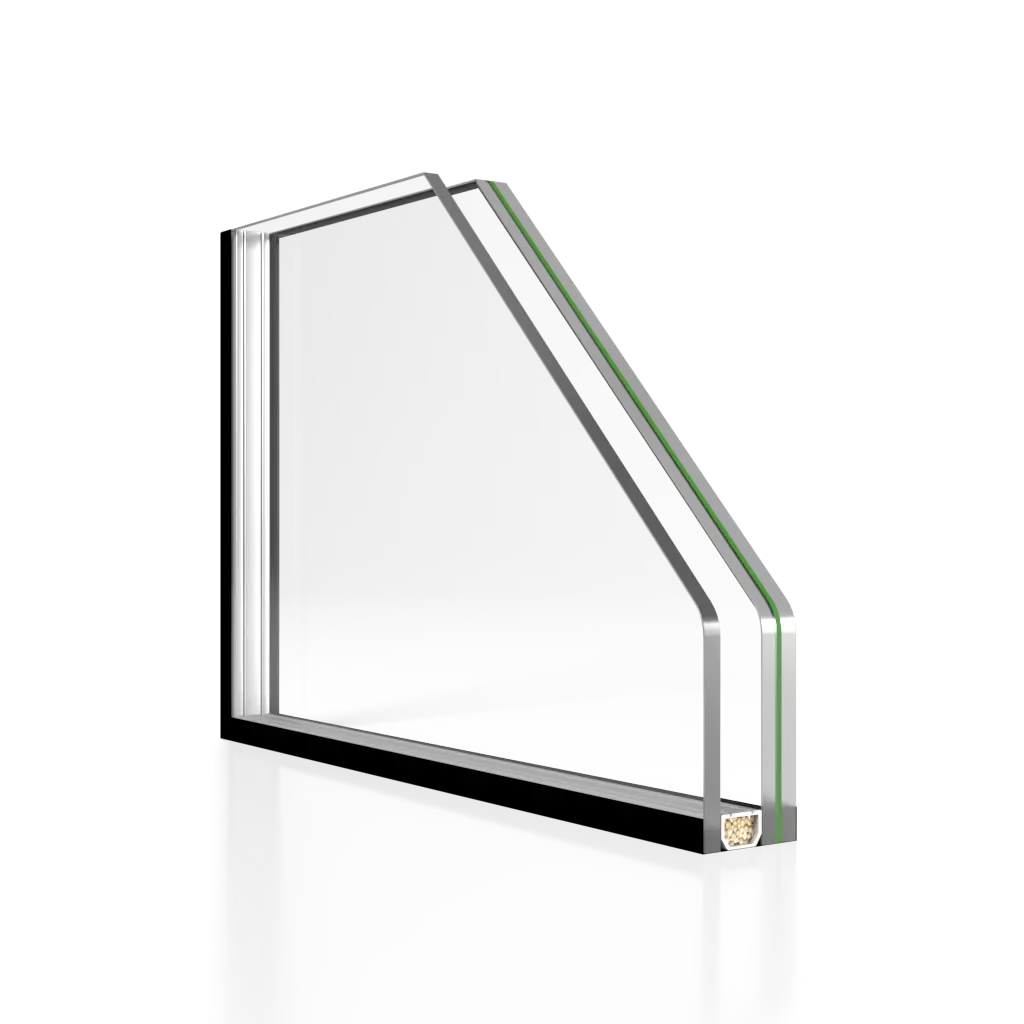 Glass 4mm/frame 10mm+ 2 x 4mm glued glass(4/10/44.4) windows glass glass-packages 2-glazed  